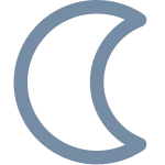 Moon SVG Icon